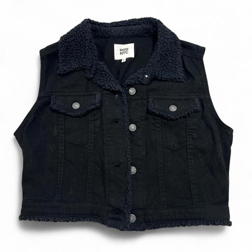 Steve-madden Women's Black Gilet